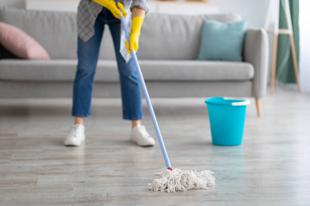 Mopping the Floor - Singapore Cleaning Service