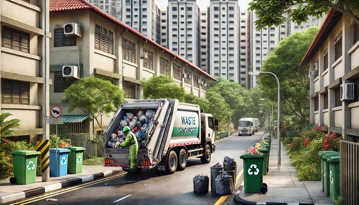 truck : waste collection singapore